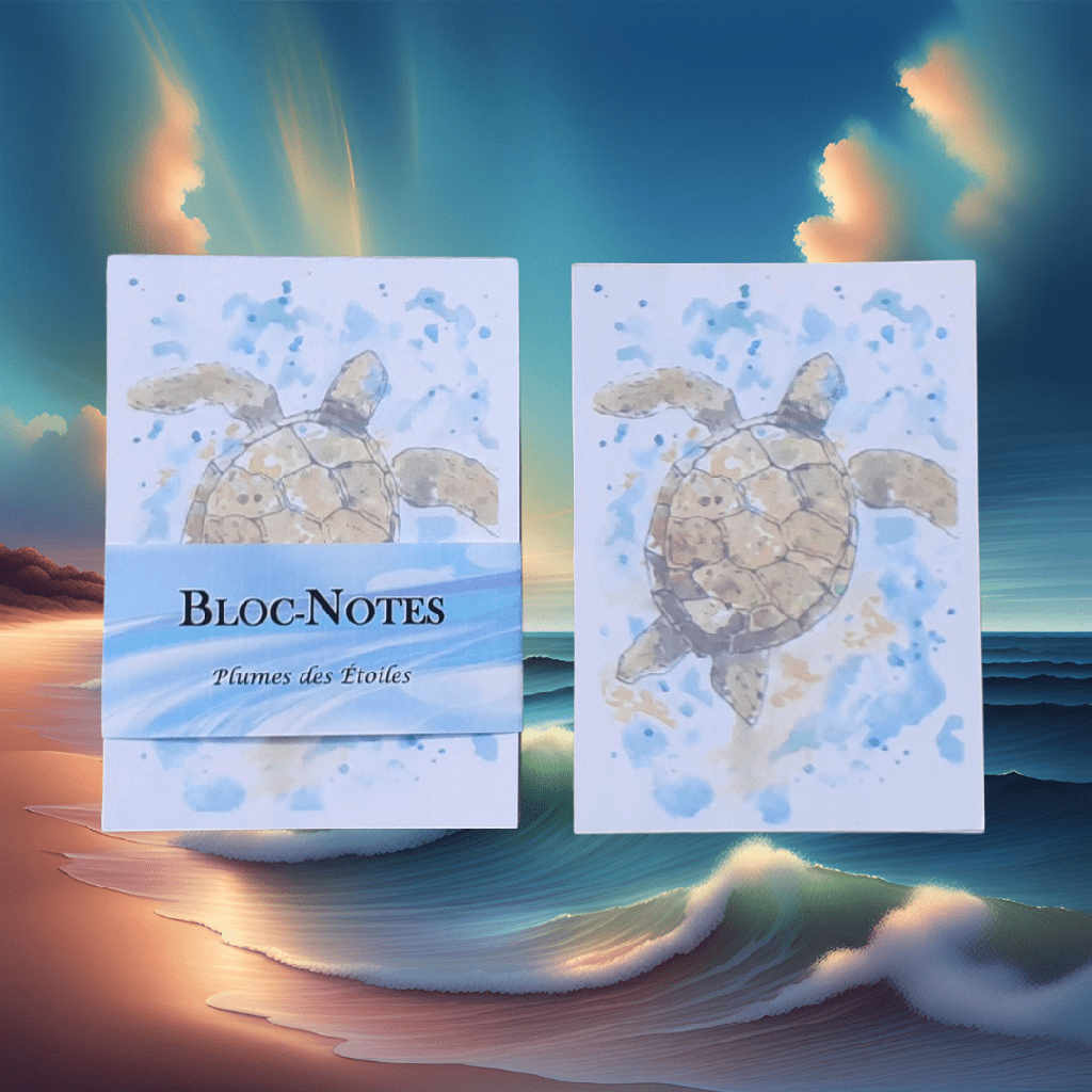 Bloc-Notes A6 - Tortue de mer