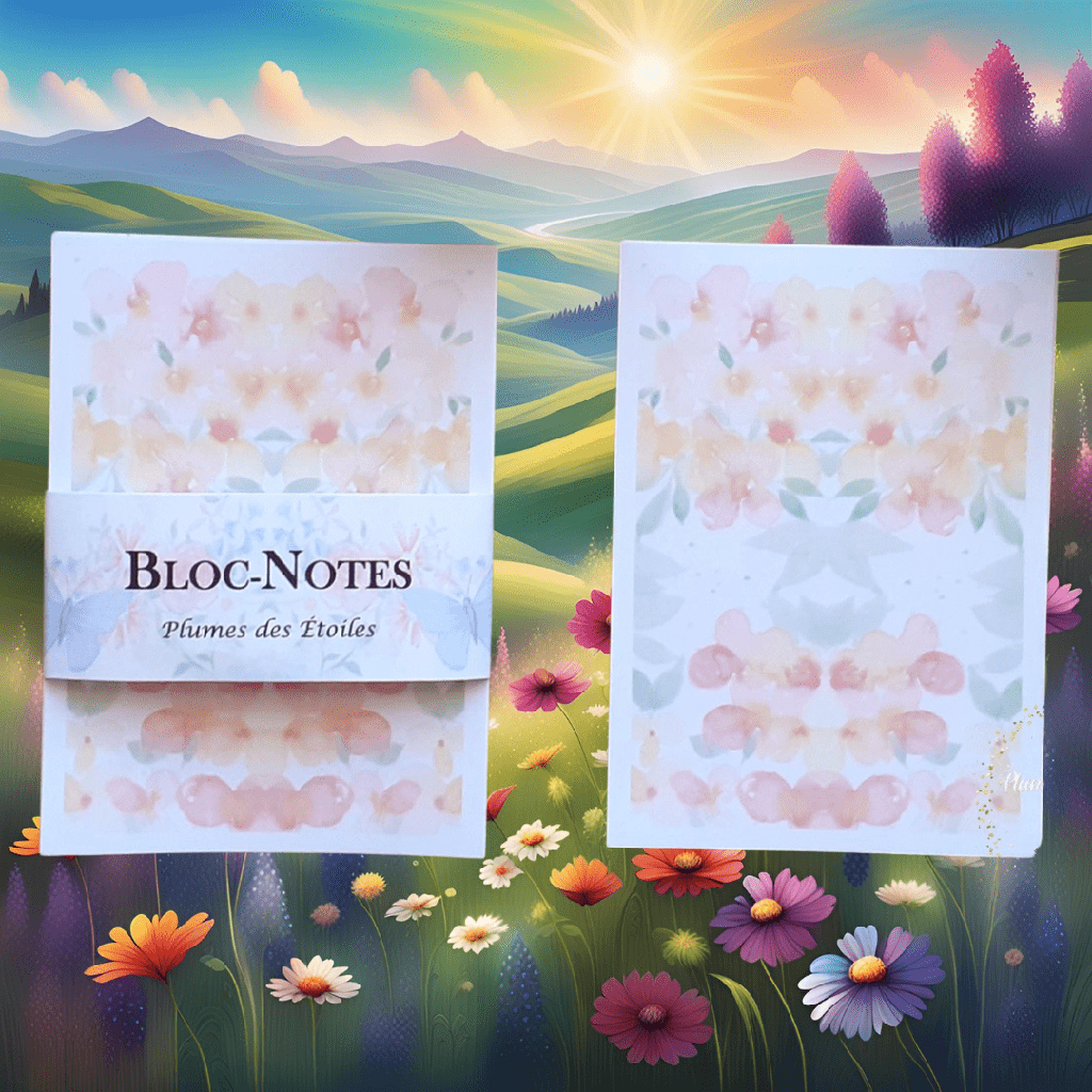 Bloc-Notes A6 - Fleurs
