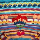 Couverture au crochet - Mandala