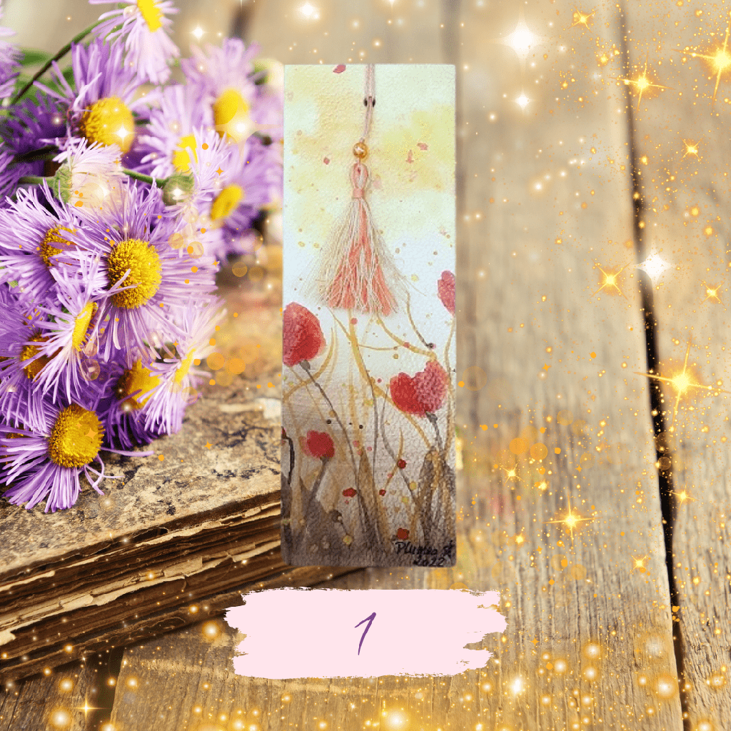 Marque-Pages - Coquelicots