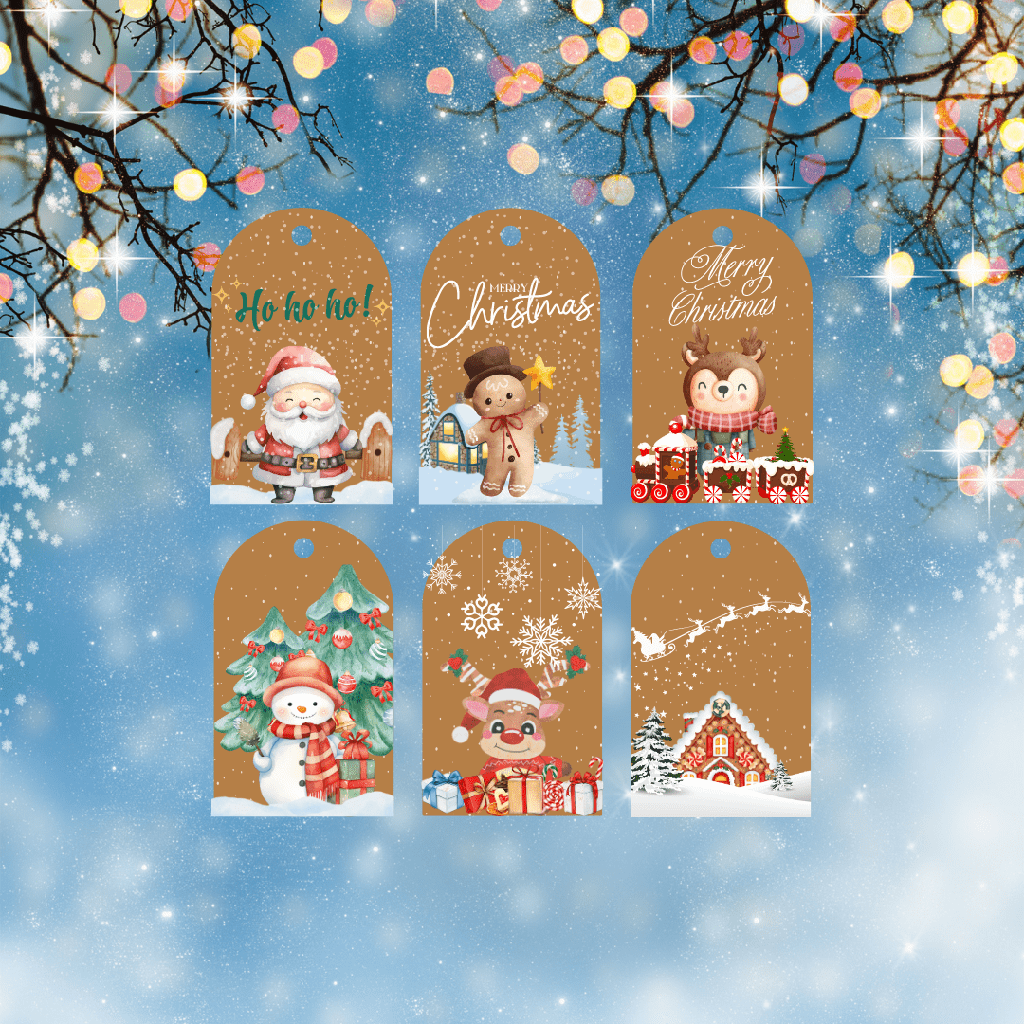 Etiquettes Cadeaux - Noël 1