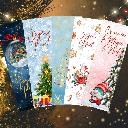 LOT - 5 Marque-pages Noël 2025