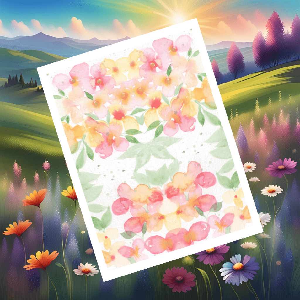 Bloc-Notes A6 - Fleurs