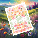 Bloc-Notes A6 - Fleurs