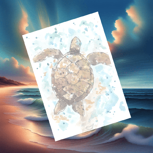 Bloc-Notes - Tortue de mer