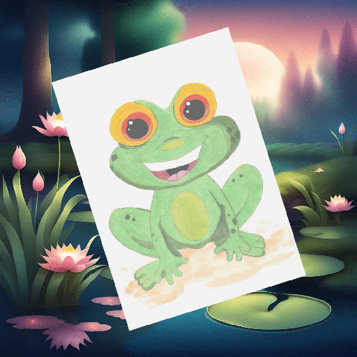 Bloc-Notes - Grenouille