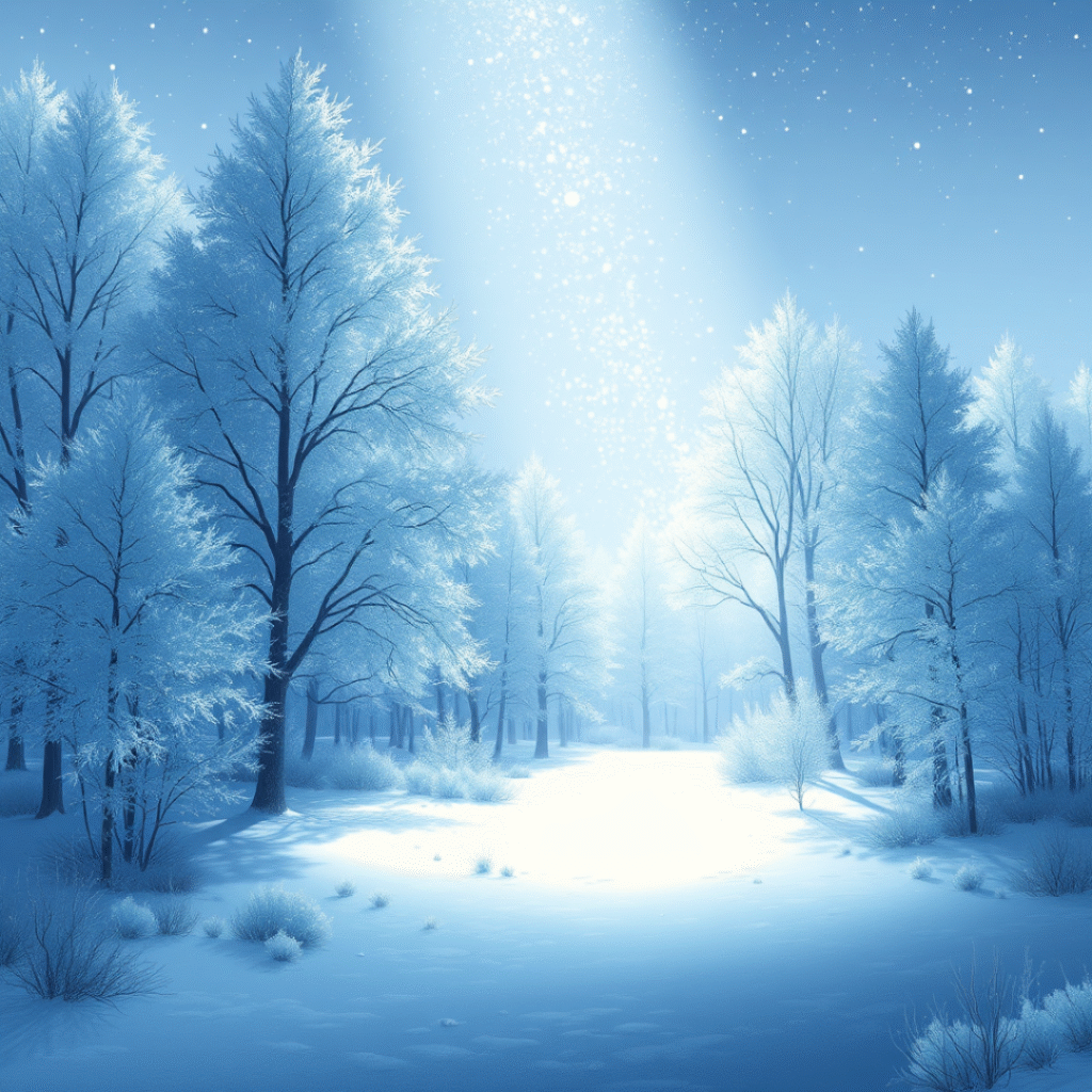 La clairière enchantée — “Le sanctuaire d’hiver”