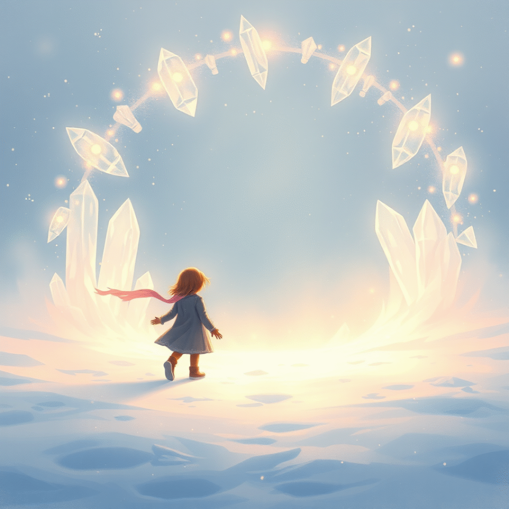 Le cercle de cristaux — “Les cœurs lumineux”