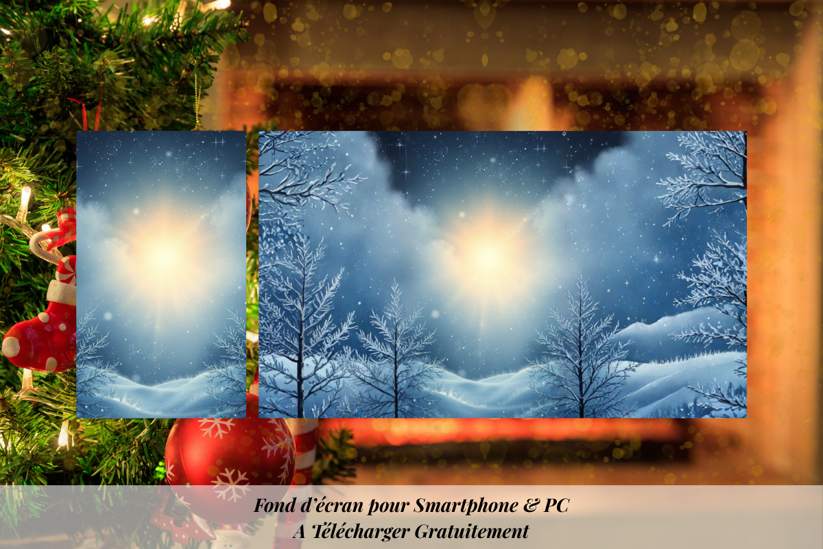 Un fond d’écran “Lumière d’Hiver” pour apaiser ton mois de décembre. Douceur, clarté et magie hivernale à télécharger gratuitement.