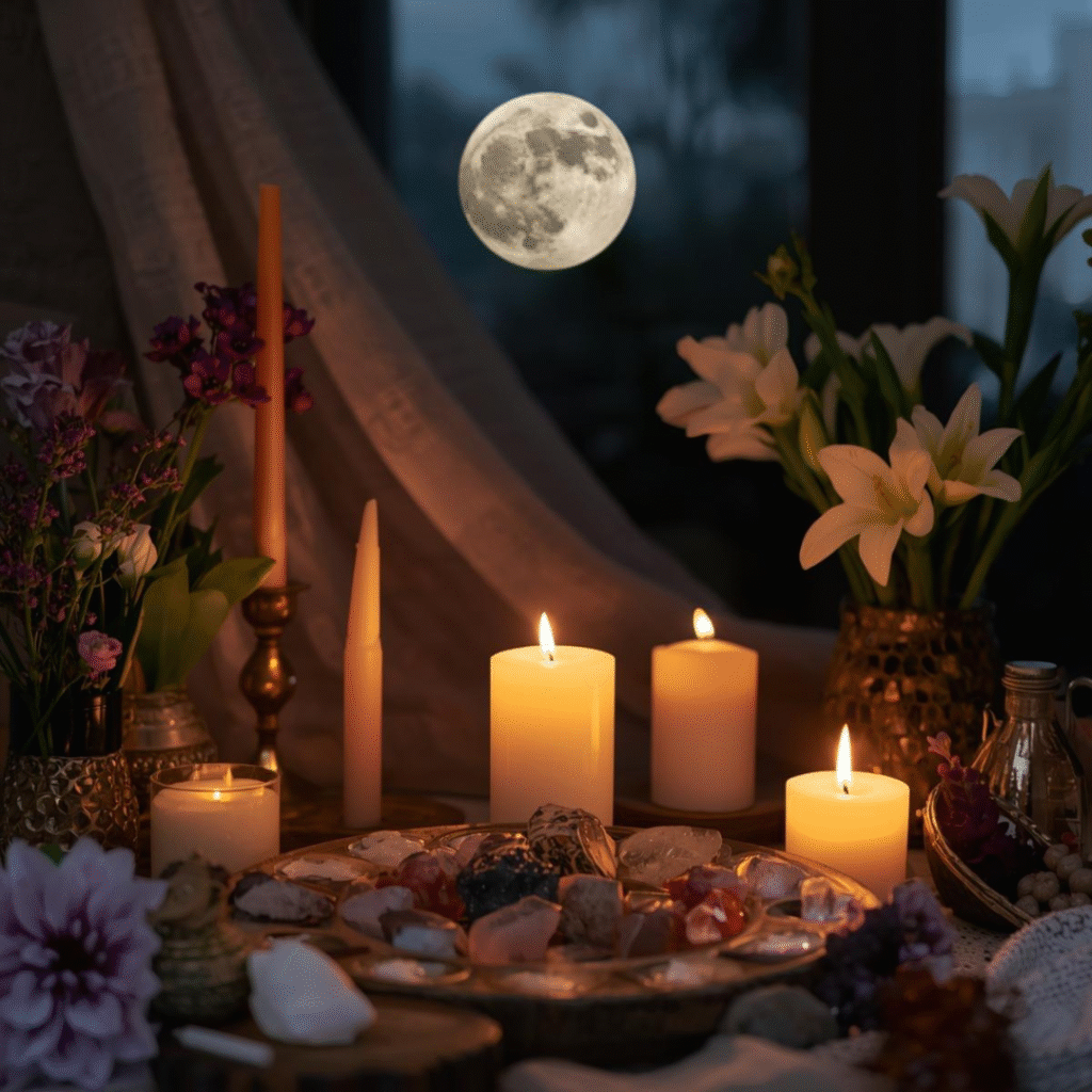 Rituel doux pour la super lune