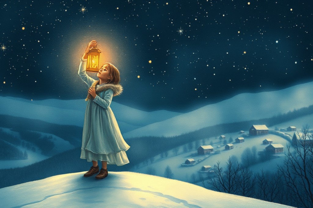 Un conte poétique où une jeune fille reçoit une lettre des étoiles et découvre sa mission de raviver l’espoir. Lumière, magie et sagesse céleste.