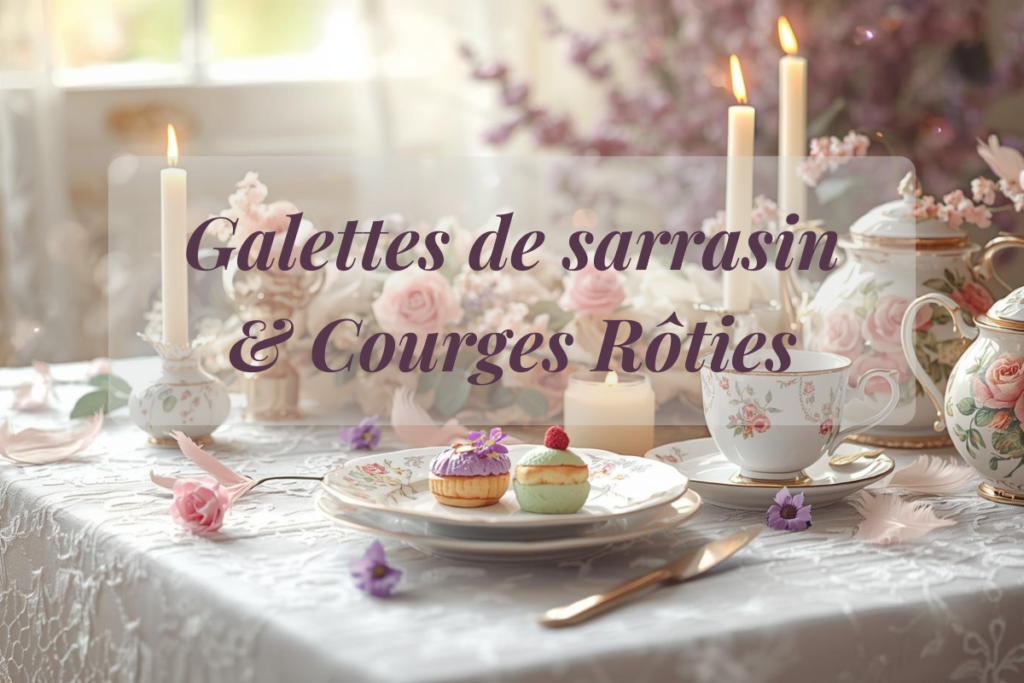 Des galettes de sarrasin dorées et croustillantes, garnies de courge rôtie fondante et parfumée, idéales pour un repas réconfortant et gourmand. Recette simple, végétarienne et magique.