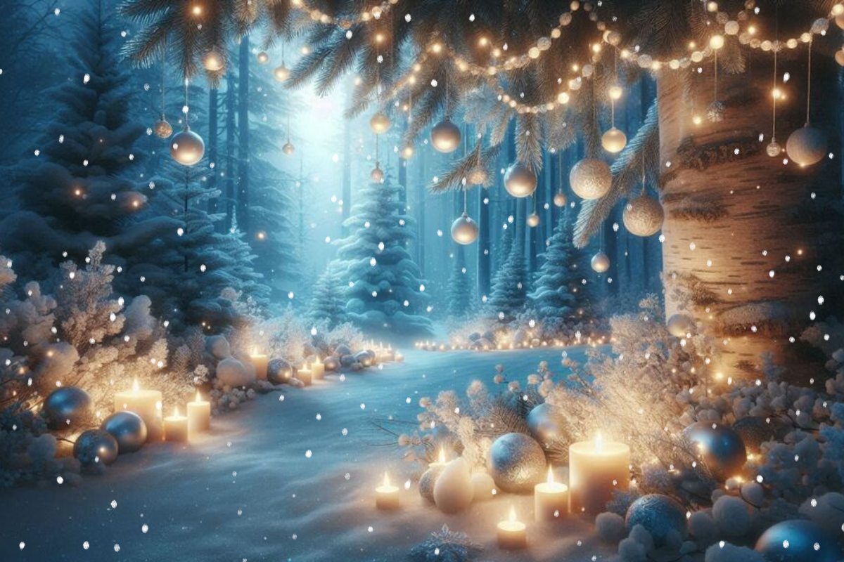 Découvre Yule, le solstice d’hiver, ses rituels poétiques et les énergies de lumière et de renouveau pour décembre.