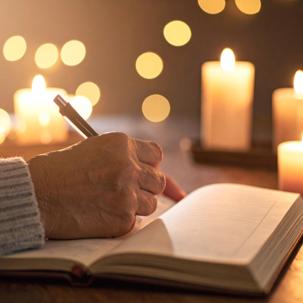 Un rituel de fin de mois doux et sacré pour faire le bilan, libérer l’ancien et inviter le renouveau. Une pratique guidée alignée aux cycles, à la Lune et aux saisons.